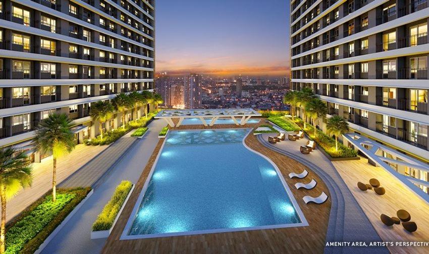 1Br Unit Condotel W Balcony Fame Residences #Fm64 Manila Luaran gambar